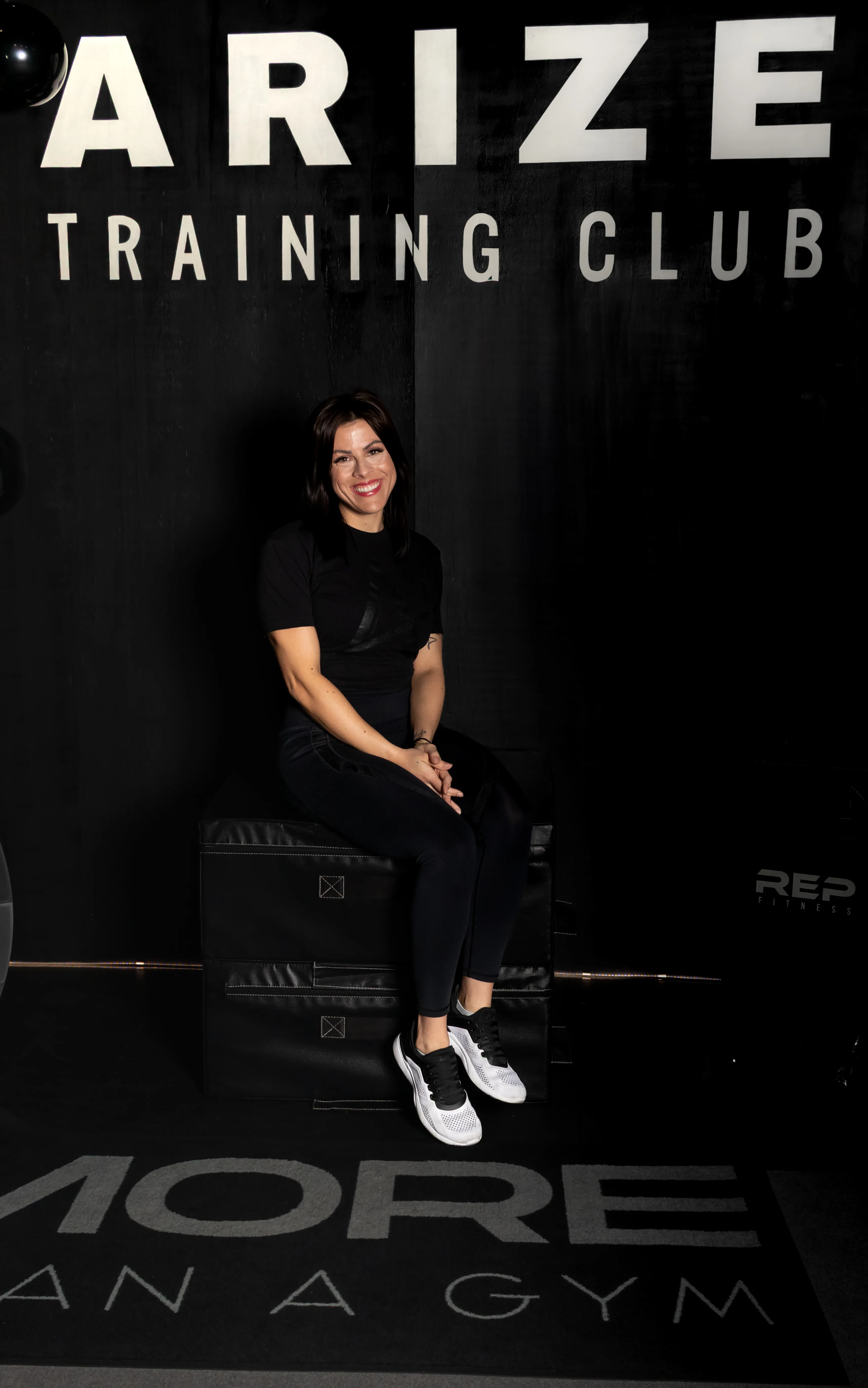 Brittany Allen, Co-Founder and Head Coach of Arize Training Club.